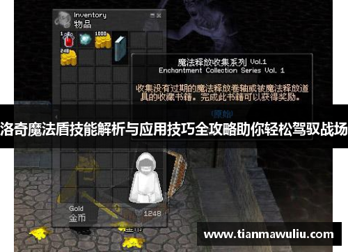 洛奇魔法盾技能解析与应用技巧全攻略助你轻松驾驭战场